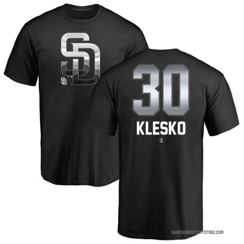 Ryan Klesko Men's Black San Diego Padres Midnight Mascot T-Shirt -