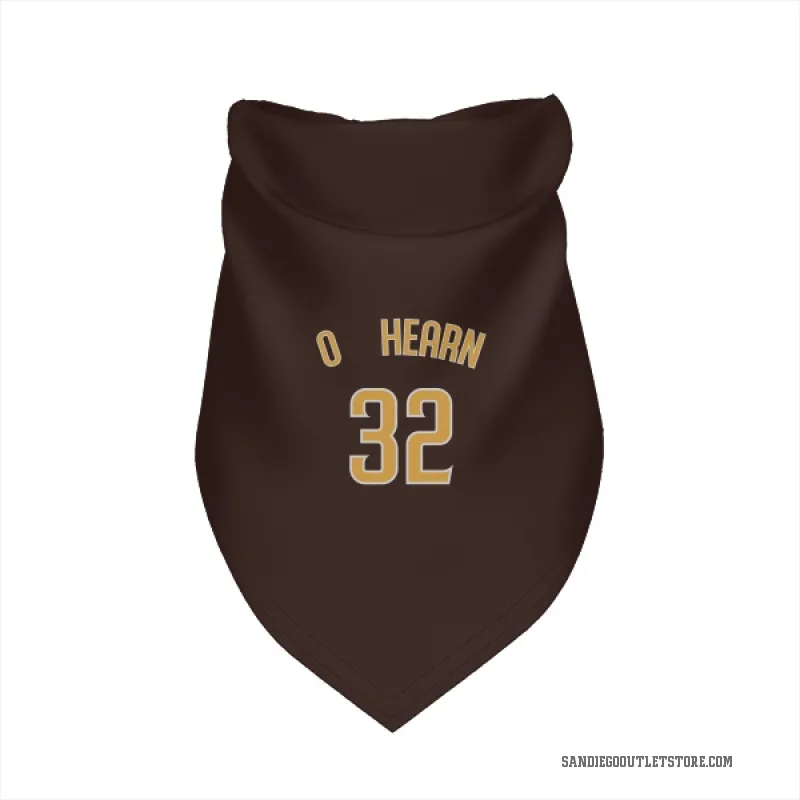 Ryan O'Hearn  Brown San Diego Padres  Cat & Dog Pet Bandana