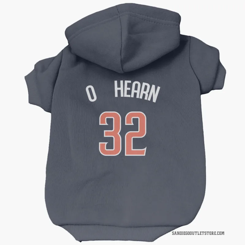 Ryan O'Hearn  Navy San Diego Padres  Cat & Dog Pet Hoodie