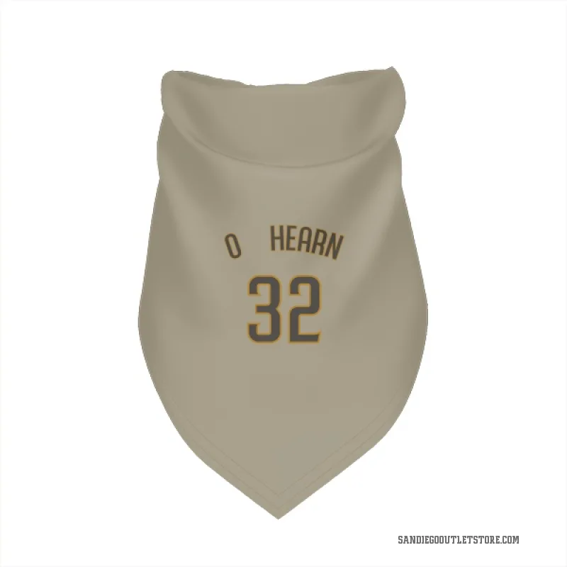 Ryan O'Hearn  San Diego Padres   Tan Cat & Dog Pet Bandana
