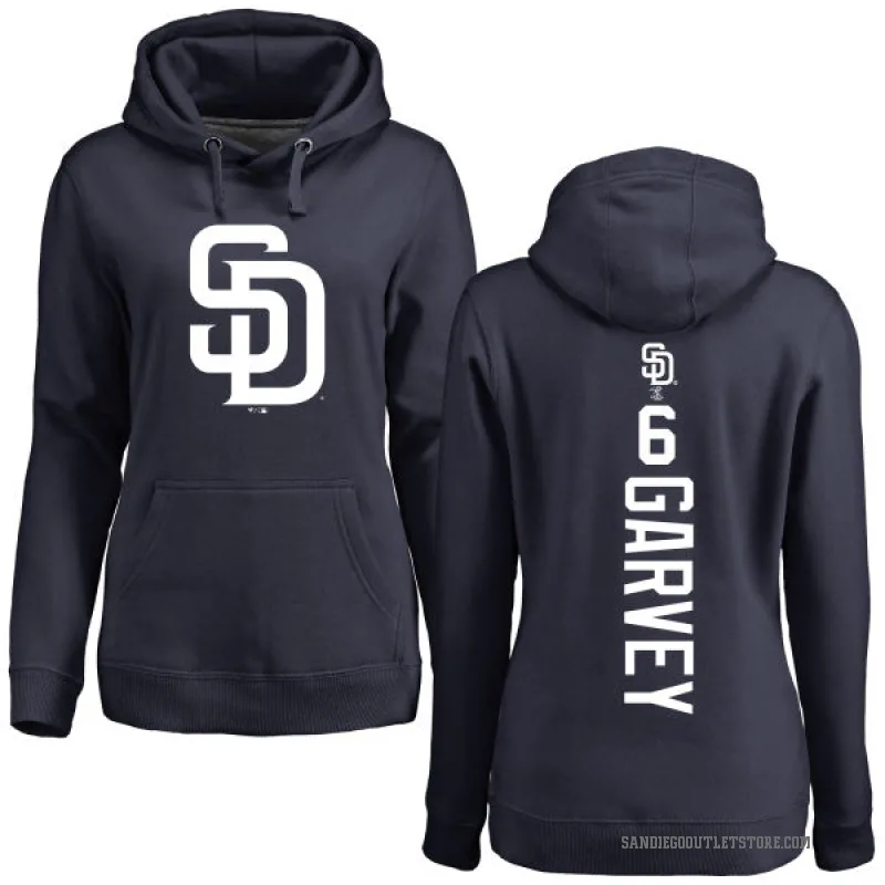 Steve Garvey Women's Navy San Diego Padres Backer Pullover Hoodie