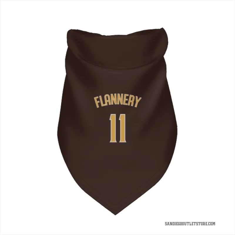 Tim Flannery  Brown San Diego Padres  Cat & Dog Pet Bandana