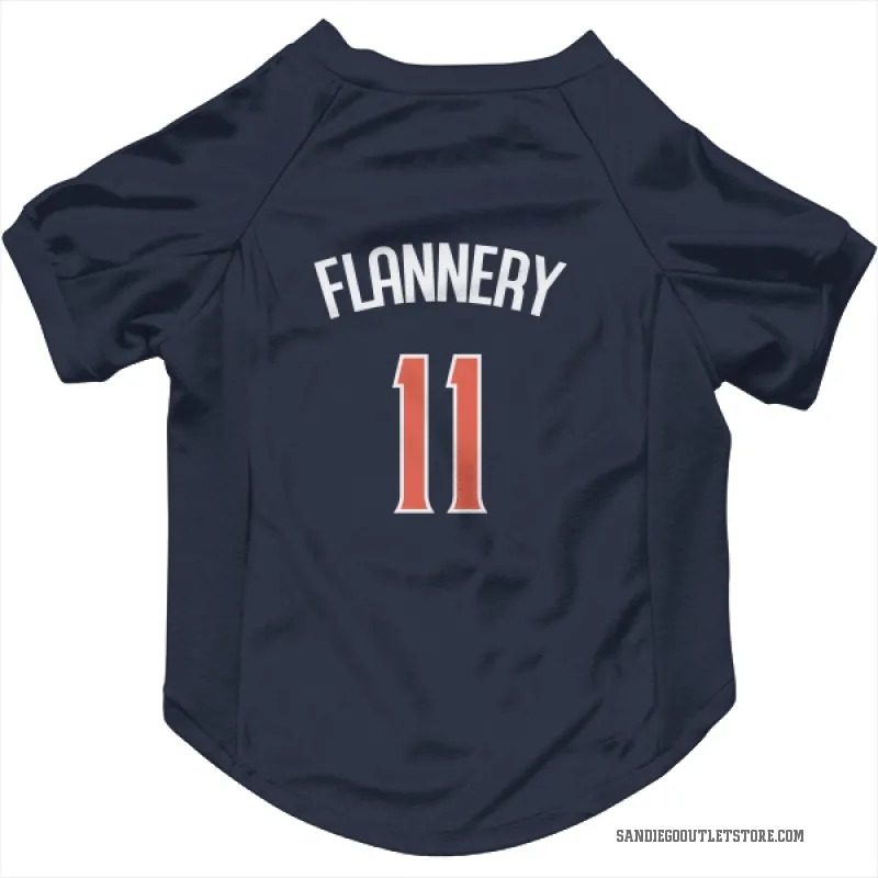 Tim Flannery  Navy San Diego Padres  Cat & Dog Pet Jersey