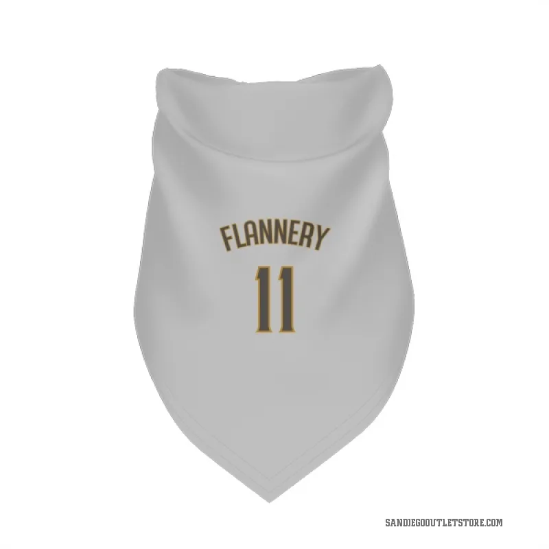 Tim Flannery  White/Brown San Diego Padres  Cat & Dog Pet Bandana