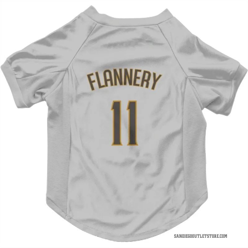 Tim Flannery  White/Brown San Diego Padres  Cat & Dog Pet Jersey