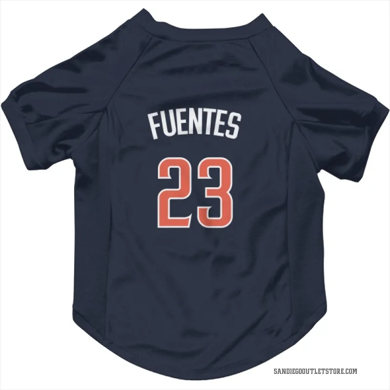 Tito Fuentes  Navy San Diego Padres  Cat & Dog Pet Jersey