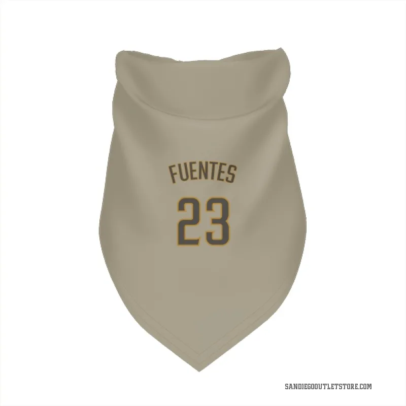 Tito Fuentes  San Diego Padres   Tan Cat & Dog Pet Bandana