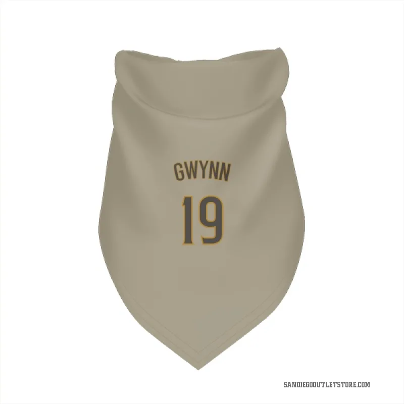 Tony Gwynn  San Diego Padres   Tan Cat & Dog Pet Bandana