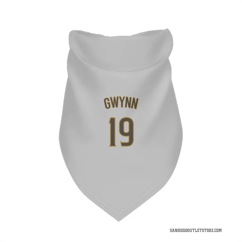 Tony Gwynn  White/Brown San Diego Padres  Cat & Dog Pet Bandana