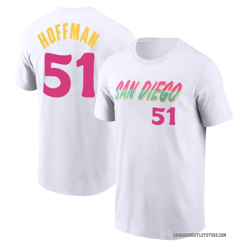 Trevor Hoffman Men's White San Diego Padres 2022 City Connect T-Shirt