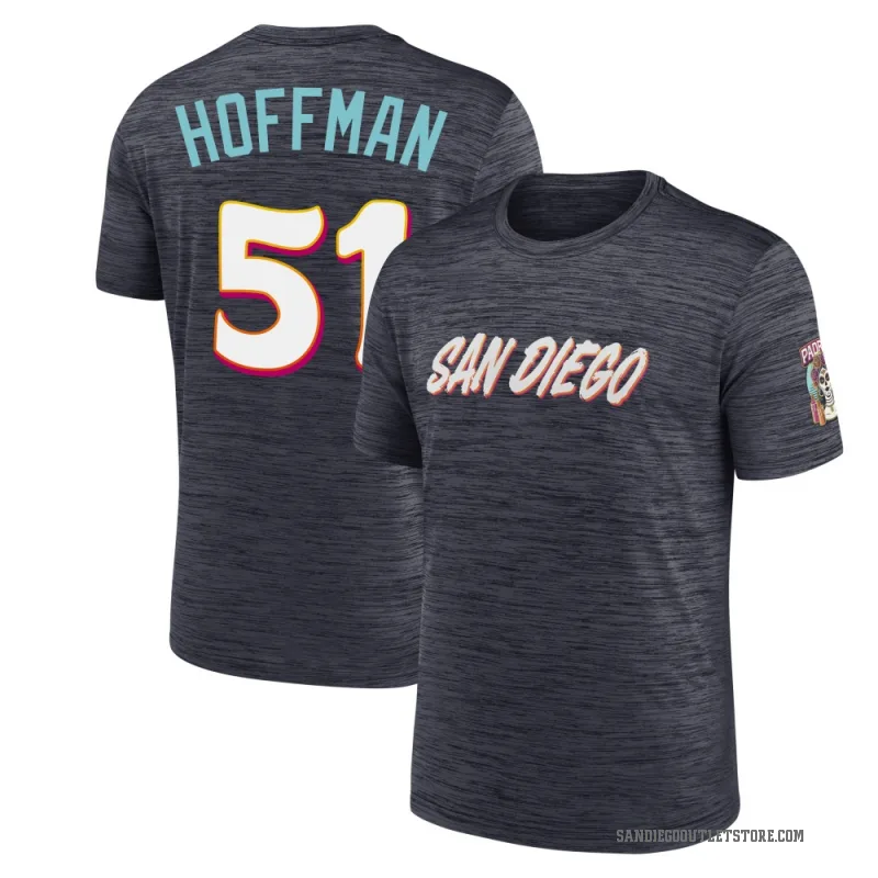 Trevor Hoffman Youth San Diego Padres Obsidian 2026 City Connect Game Day Velocity T-Shirt
