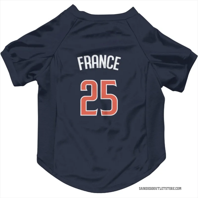 Ty France  Navy San Diego Padres  Cat & Dog Pet Jersey