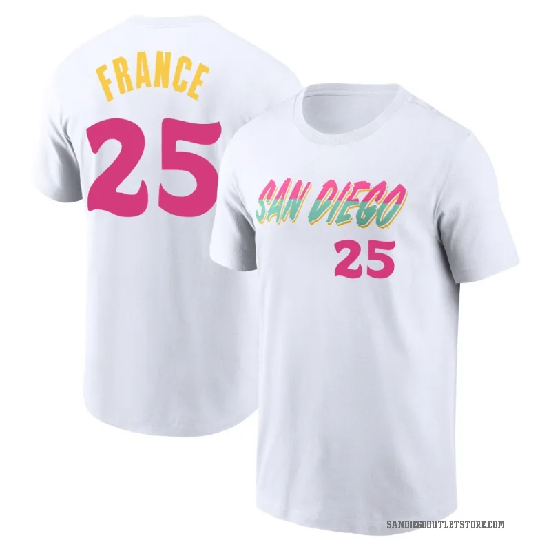 Ty France Youth White San Diego Padres 2022 City Connect T-Shirt