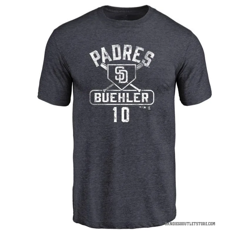 Walker Buehler Men's Navy San Diego Padres Base Runner T-Shirt -