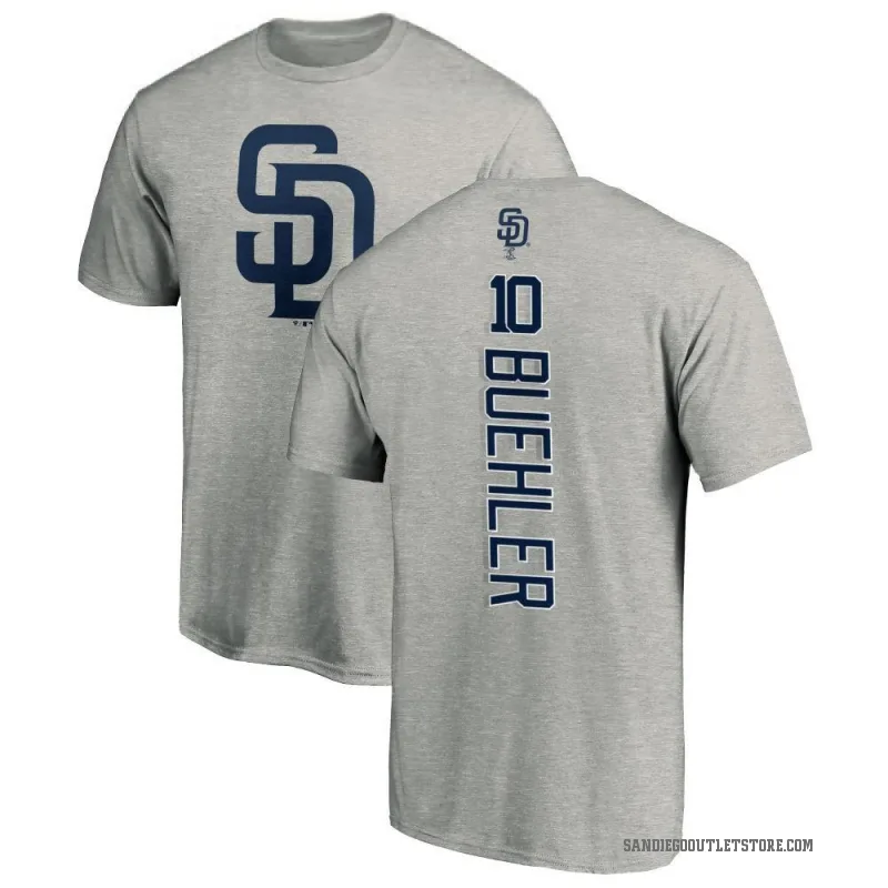 Walker Buehler Youth Ash San Diego Padres Backer T-Shirt -