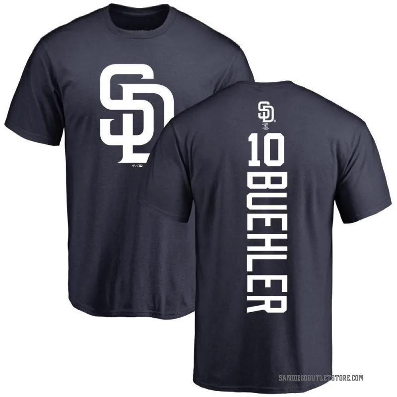 Walker Buehler Youth Navy San Diego Padres Backer T-Shirt -
