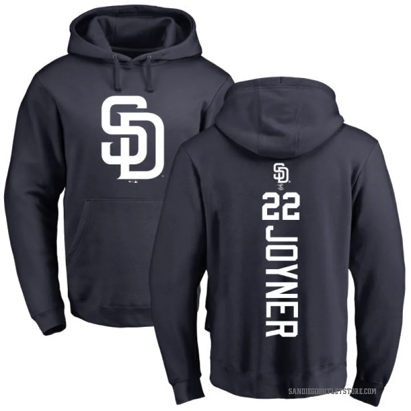 Wally Joyner Youth Navy San Diego Padres Backer Pullover Hoodie
